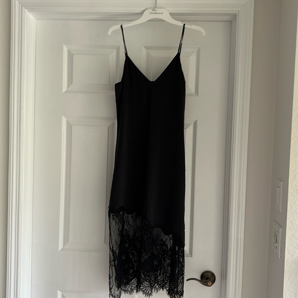 💥FLASH SALE 💥Cami NYC -black silk lace dress